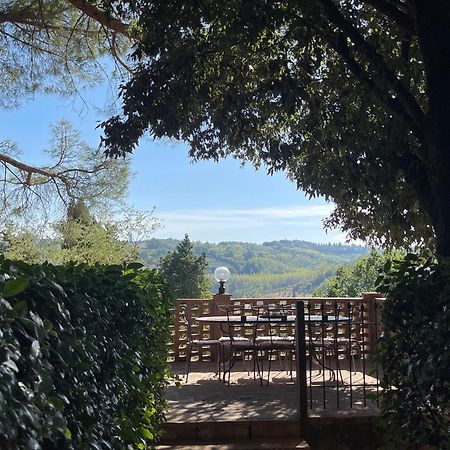 Intero Appartamento Con Private Pool E Jacuzzi Podere Settefrati Montaione Luaran gambar