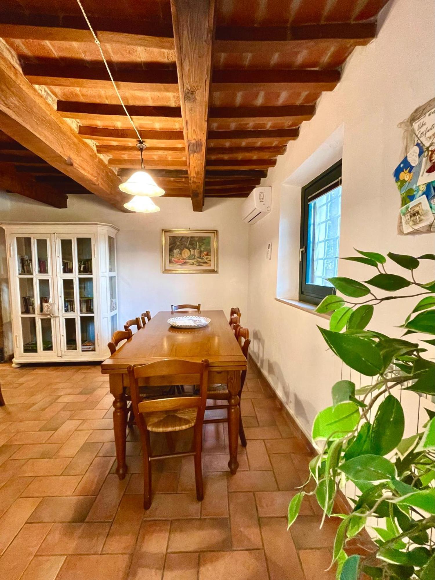 Intero Appartamento Con Private Pool E Jacuzzi Podere Settefrati Montaione Luaran gambar