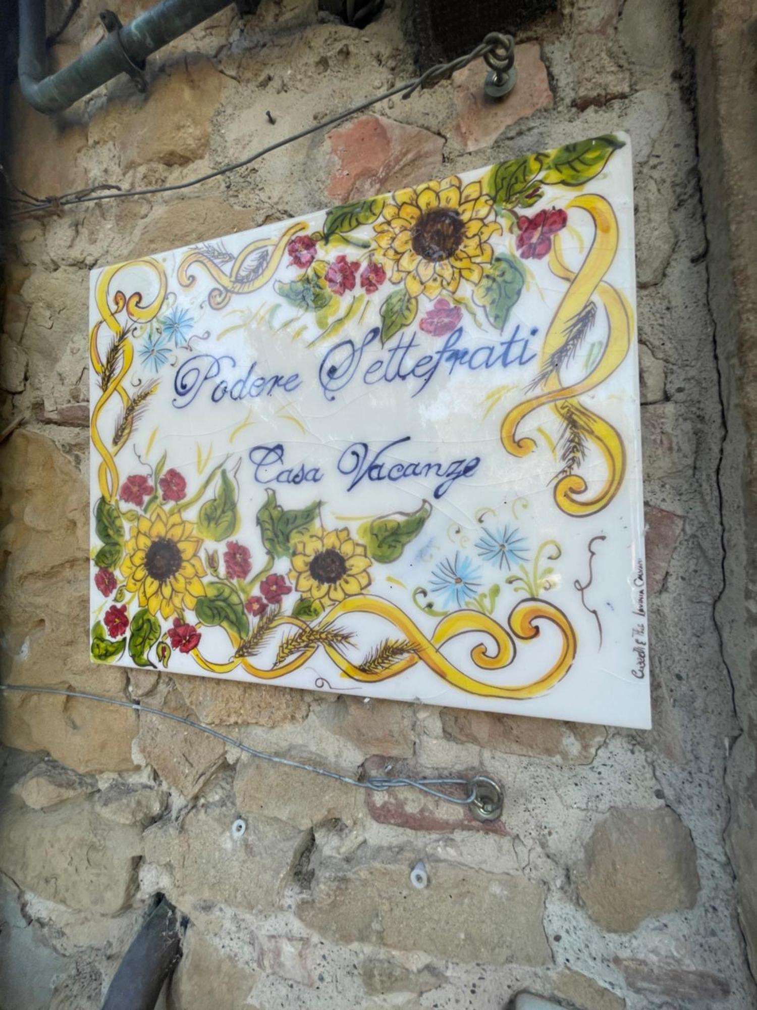 Intero Appartamento Con Private Pool E Jacuzzi Podere Settefrati Montaione Luaran gambar